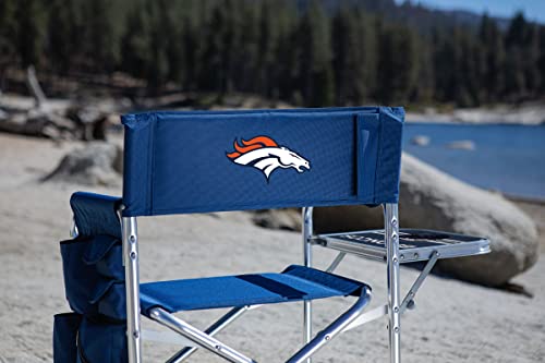 Image of Picnic TIME NFL Unisex-Adult NFL Sports Chair with Side Table, Beach Chair, Camp Chair for Adults