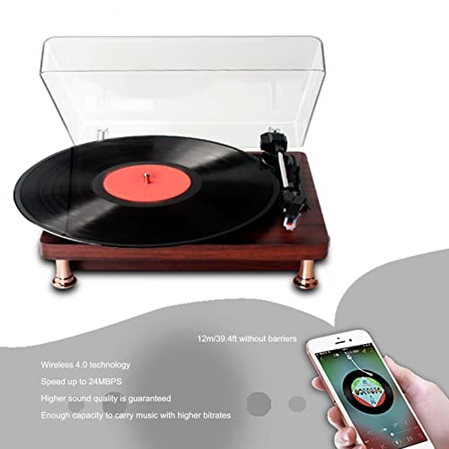 Tourne-Disque, Rotation Stable 100-240V Tourne-Disque Vinyle Rétro pour La Décoration De La Maison (Prise UE) - Les Beatles, Paul McCartney, John Lennon, RIngo Starr, George Harrison Tourne-Disque, Rotation Stable 100-240V Tourne-Disque Vinyle Rétro pour La Décoration De La Maison (Prise UE) – Image 5