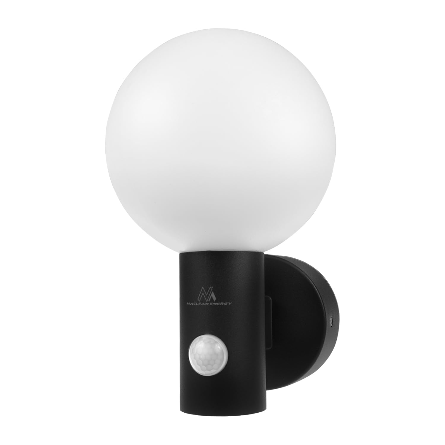 Proiettore led con sensore Matel nero ip65 10w caldo
