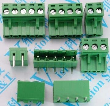 Davitu Terminals 10P 5.08mm Male and Female CE 100pcs