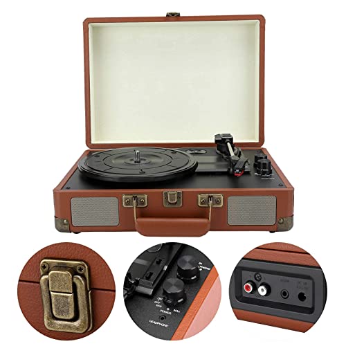 AURADO Tourne-Disque Vinyle, HY/u2011T01 Tourne-Disque phonographe Vintage Tourne-Disque Bluetooth 33/45/78 RPM (Tourne… - Les Beatles, Paul McCartney, John Lennon, RIngo Starr, George Harrison AURADO Tourne-Disque Vinyle, HY/u2011T01 Tourne-Disque phonographe Vintage Tourne-Disque Bluetooth 33/45/78 RPM (Tourne… – Image 3