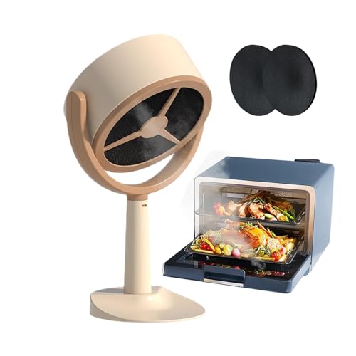Portable Range Hood, Desktop Cooker Hood, Small Kitchen Exhaust Fan with Changeable Washable Filters for Home Kitchen Indoor