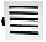 Hauslane BF100 Electric Bathroom Fan - 120 CFM Ultra Quiet Exhaust, Perfect to Improve Airflow & Air Circulation – Suitable for 120 sqft Room