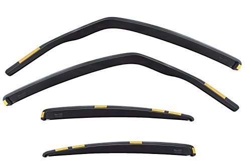 Heko 28633 Coupe-Vent déflecteur pour rouler vitres ouvertes