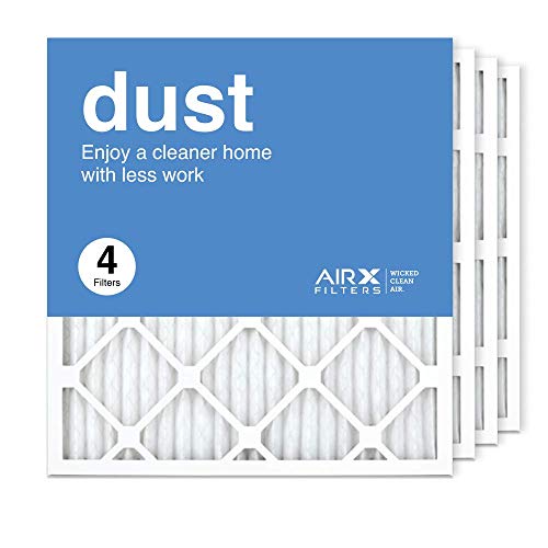 AIRx Filters 19.75x21.5x1 Air Filter MERV 8 Pleated HVAC AC Furnace Air Filter, Dust 4-Pack Made in the USA