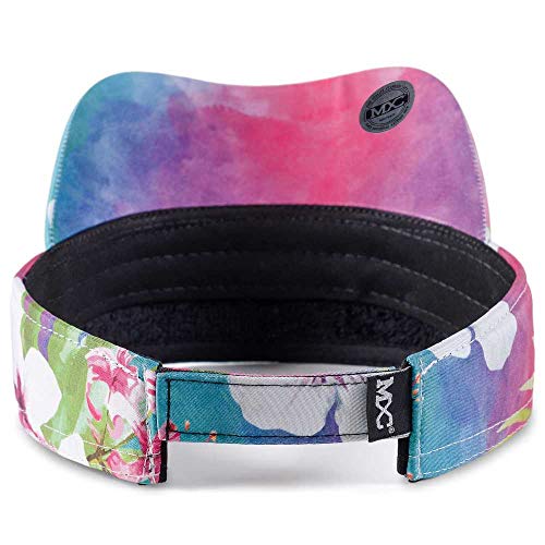 Viseira MXC BRASIL Floral Florido Flor Gênero:Homem;Tamanho:Único;Cor:Rosa