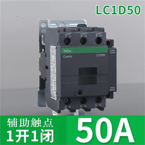 Contacteur électrique LC1D50A commande de puissance triphasée 48V