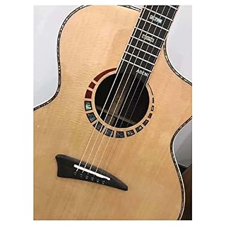 JF Body Guitar 41 inches Acoustic Guitar Solid Wood Gloss Guitarra Armrest Acustica Suitable for Players at All Stages… - Les Beatles, Paul McCartney, John Lennon, RIngo Starr, George Harrison