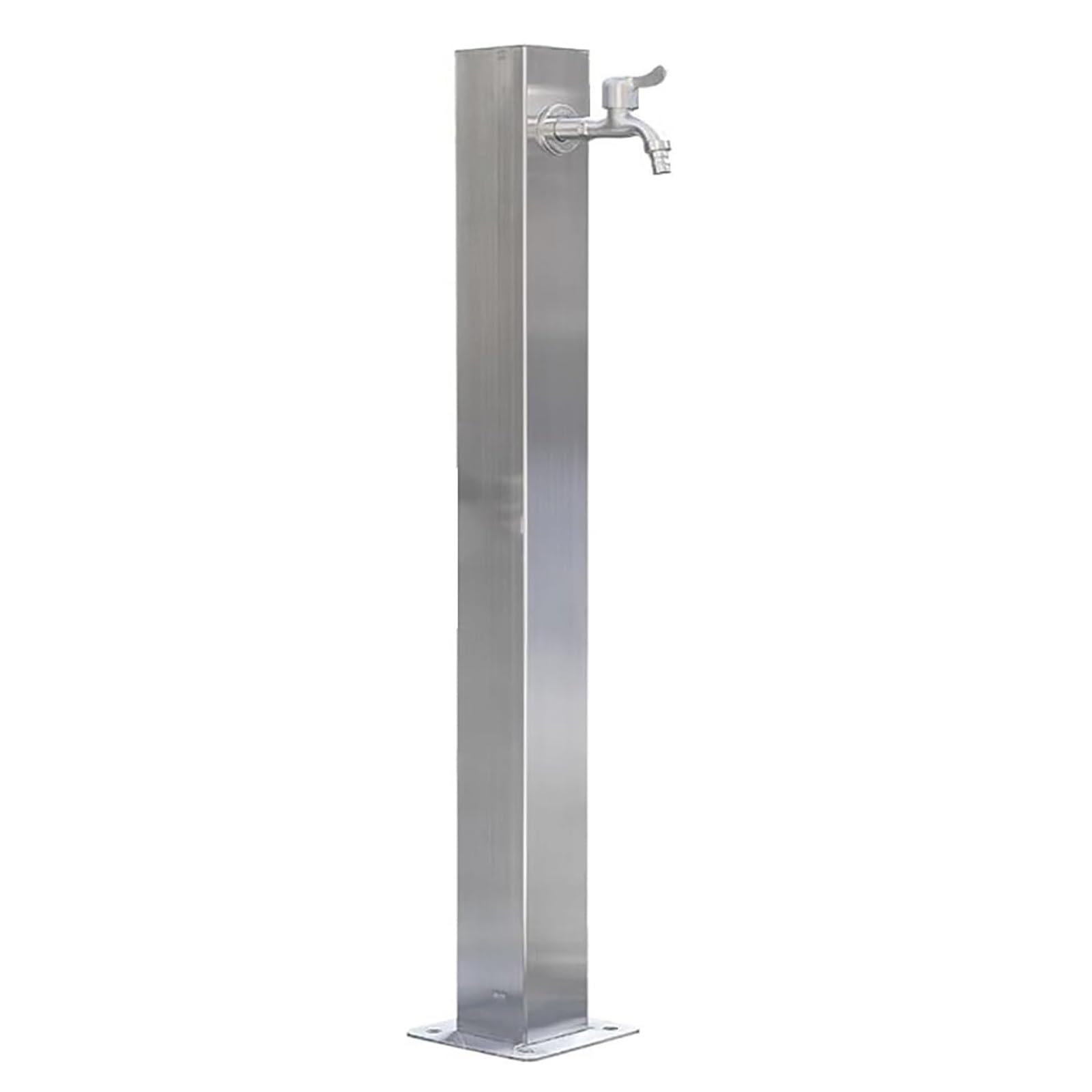 WOTZOV Stainless Steel Vertical Garden Water Column Fountain - 37.4In Decorative Water Feature, Durable Hydrant Dispenser For Outdoor Garden Decor And Landscaping，95cm/37.4in