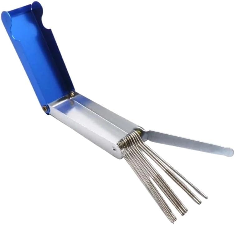 Carburetor Carbon Dirt Jet Remove 13 Cleaning Needles 15 Brushes Tool Kit For Automobile Motorcycle ATV Welder Chainsaw(Needle and Brushes)