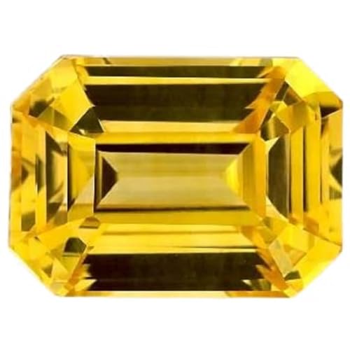 Saphir jaune de Ceylan 7,25 Ratti pierre précieuse naturelle