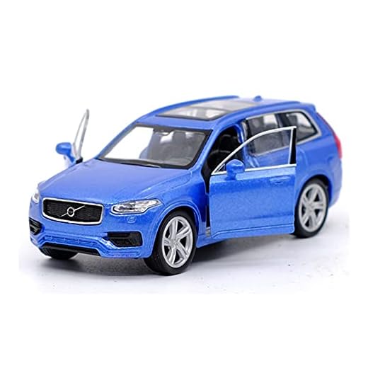 Klassiska Bilmodellkit I Diecast 1:36 For Volvo 2015 XC90 SUV Die-Cast Alloy Die-Cast Bilmodell Dra Tillbaka Barns Presentleksamling Holiday Uttryck För Kärlek