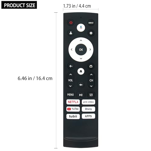 Télécommande vocale ERF3AF90H pour TV Hisense U7 Series Mini-LED - 3