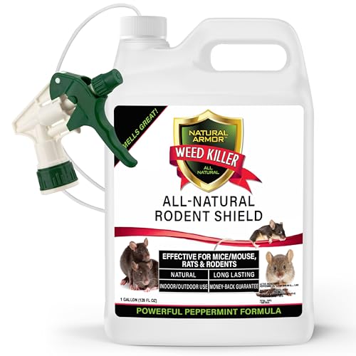 Peppermint Repellent for Mice/Mouse, Rats & Rodents. Natural Spray for Indoor & Outdoor Use. Natural...