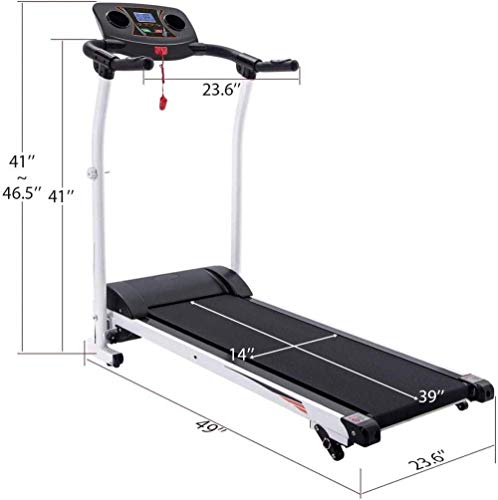 Máquina caminadora plegable con inclinación 3 niveles miniatura 6