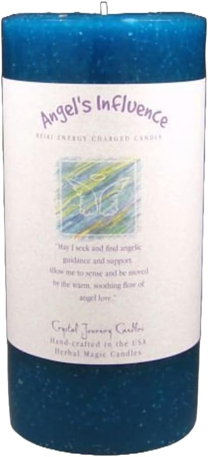Crystal J Candle Angles Inflnc, 1 EA