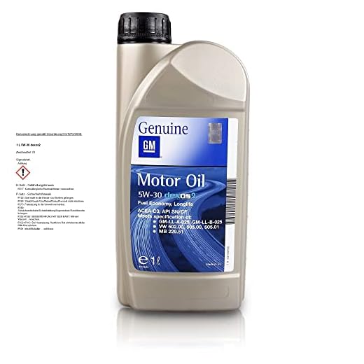 Opel GM 5W30 dexos2 motorolja