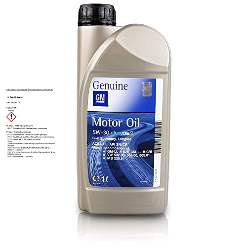 GM Opel 5W-30 Dexos2 Aceite para Motor