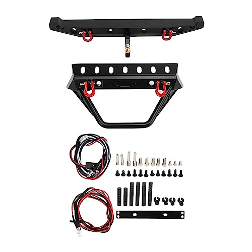 Pare-chocs RC Crawler pour explorer les sentiers nocturnes en SCX10 III