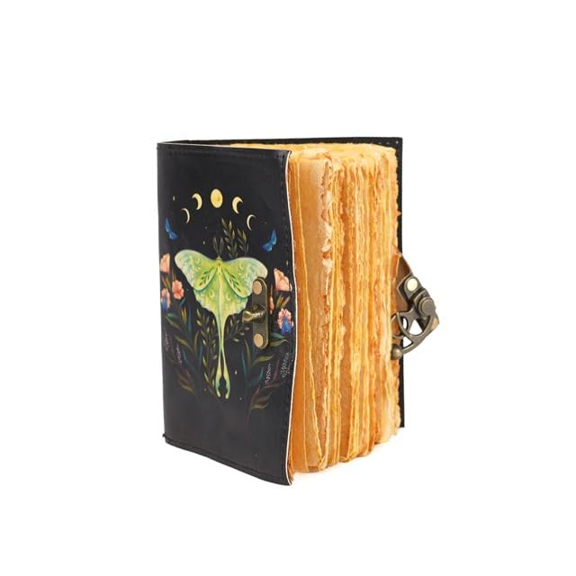 Journal intime en cuir pour préserver vos rituels de sorcellerie