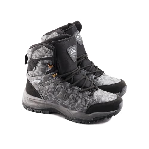Image of ASIAN Explorer-01 Men's High Ankle Biking Shoes | Rugged Riding Boots with Cushioned Collar, Grip Outsole & Lace-Up Motorcycle Shoes