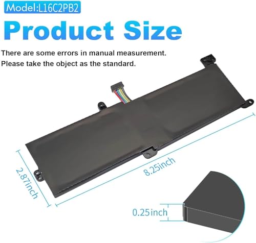 Image of L16C2PB2 Battery for Lenovo IdeaPad 330 320 S145 330-15ikb 330-15igm 330-15ast 320-15ikb 320-17ikb 320-15abr 320-15iap s145-15iwl s145-15ast L16M2PB2 L16M2PB1 L17L2PF1 L16C2PB1 L16L2PB2 (L16C2PB2)