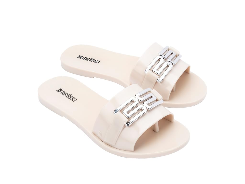 Melissa Babe M Chic Slide Sandali da donna, eleganti e leggeri, senza lacci, con comodo plantare, PVC MelFlex resistente e profumo di gomma da masticare