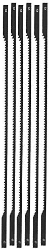 OLSON Saw FR44600 Skip Tooth 12.5 TPI Scroll Saw Blade, Black, 0.038 x