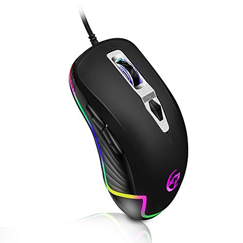 morebeauty G818 Wired Optical Portable Mouse Gaming Black CN -