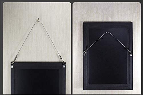 Image of 2 Packs Adjustable Picture Hanging Wire kit 1.5m with Hooks,Heavy Duty Stainless Steel Wire Rope for Hanging Mirror, Picture Frames,Light,lamp, Hold Up to 10 kg