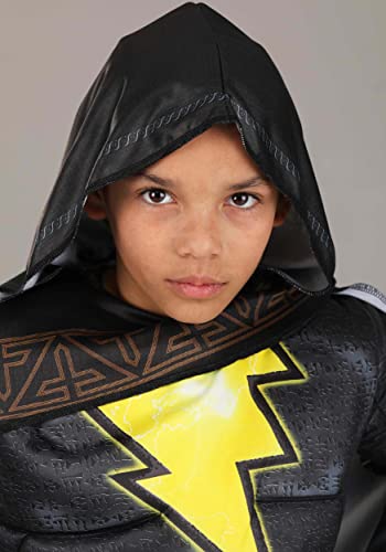 Disfraz Deluxe Black Adam para niños con capa y accesorios miniatura 4