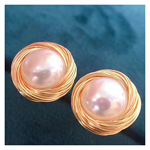 Boucles d'oreilles perles d'eau douce véritables, le cadeau d'anniversaire idéal en argent - 3