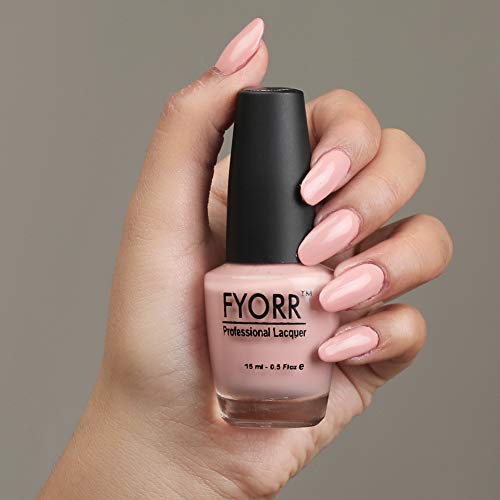 Image of Barely There Professional Nail Polish | Long Lasting, Quick Dry, Chip Resistant, High Shine Nail Paint | Smooth & Easy Application, Vibrant Trendy Shades for Women & Girls Party Daily Use 15ml