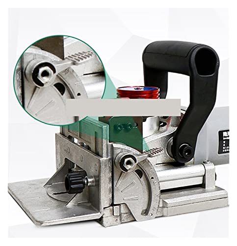 Máquina de Ranurado Portátil de Agujero Oblícuo de 3 Ranuras, Conector de Muebles, Unidor de Galletas de Madera, Máquina de Ensamble de Carpintería, para Principiantes y Profesionales