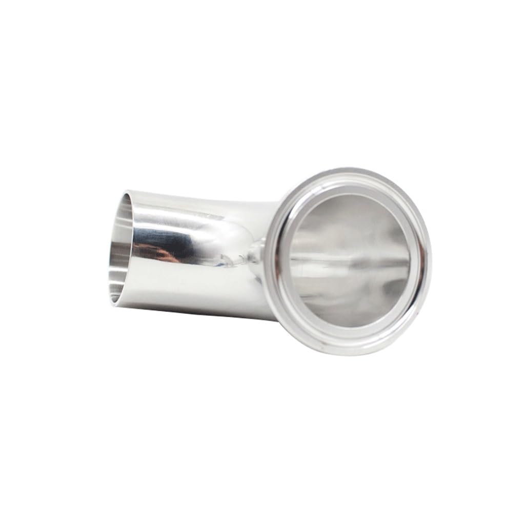 Accesorio for tubería de fundición, soldadura a tope, abrazadera triple SS316L, codo de 90 grados de acero inoxidable, tubería sanitaria, for conectores de tuberías, accesorios de codos de conexión de