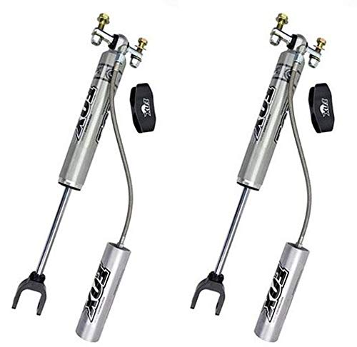 FOX 2.0 PERFORMANCE RESERVOIR SHOCK SET ADJUSTABLE FRONT 2011-2016 Chevy Silverado 3500 HD Lift: 7-9
