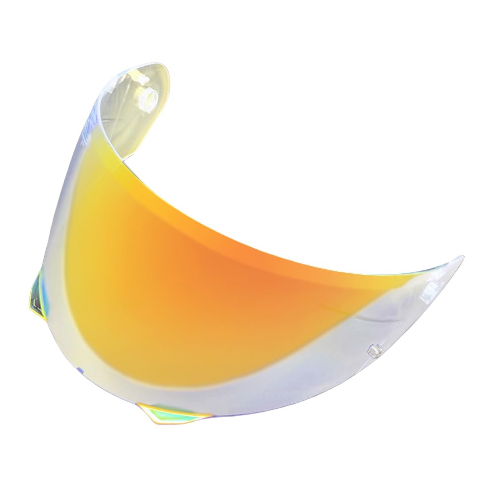 Cylclnb Clear Red-For Day+Night Yourname Hj33 Shield For Hjc I90,I91 Face Uv-Protected Visera Casco Moto (Silver-For Day)(Clear Red-For Day+Night)
