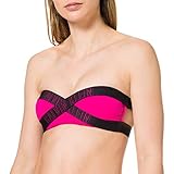  Calvin Klein Bandeau-RP Parte Superior de Bikini, Beetroot Purple, Medium para Mujer