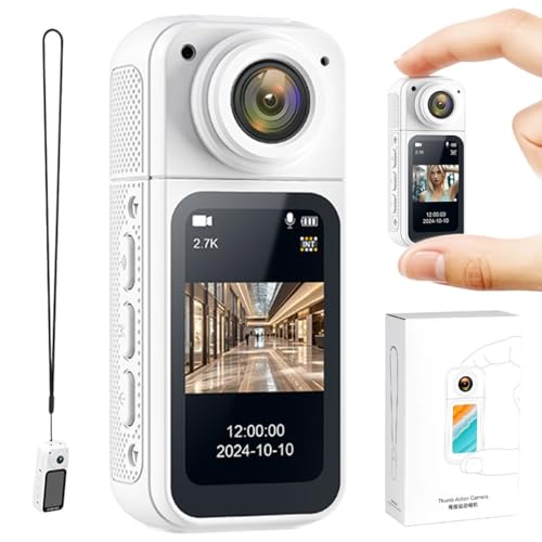 �y���y�� ���^�zONE STEP �A�N�V�����J���� �A�N�V�����J���� SD�J�[�h32GB�t�� ���y�� 180°��]�����Y �R���p�N�g�T�C�Y 2.7K�𑜓x WIFI�]���@�\ �ʐ^/�r�f�I ��p�A�v���L�� (�z���C�g)