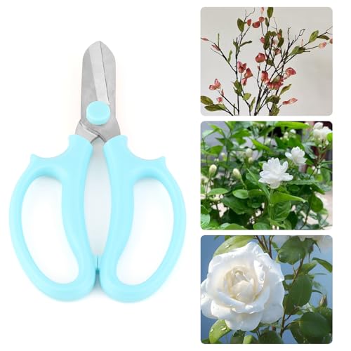 Tijeras para jardinería color azul miniatura 3