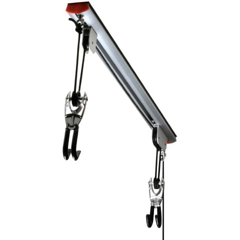 RAD Cycle Products Rail Mount Bike and Ladder Lift for Your Garage or Workshop Holds up to 75 Pounds No Mounting Board Needed Cover