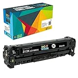 Do it Wiser Remanufactured Printer Toner Cartridge Replacement for HP 312A 312X CF380A CF380X for use in HP Color Laserjet Pro MFP M476 M476dn M476dw M476nw (Black)