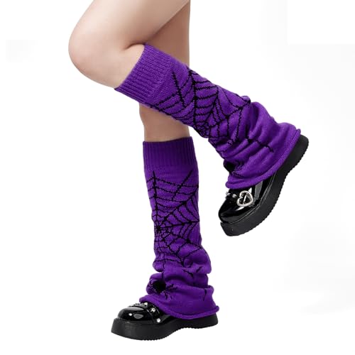 Image of Komorebi Leg Warmers Y2K Kawaii Leg Warmers for Girl Women Cute Knitted Socks Y2K Harajuku Goth Accessories