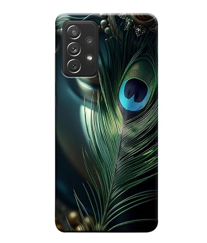 Image of Lord Krishna Mor Pankh Printed Hard Back Case Cover Compatible for Samsung Galaxy A20 / Samsung A30 / Samsung M10S (Multicolor) - D1663