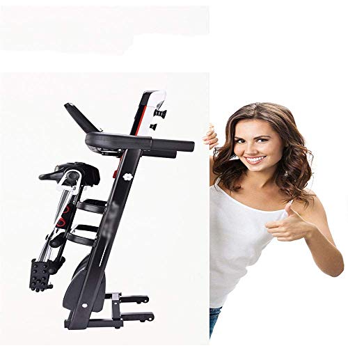 Image of Office Desk Treadmill Treadmill Folding Treadmill Electric Motorized Running Machine W /Incline LCD Display and Cup Holder Easy Assembly Fitness Workout