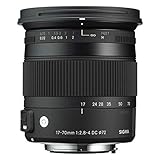 Sigma Contemporary 17-70mm F2.8-4 DC Macro OS HSM Lens - Nikon Mount - International Version (No...