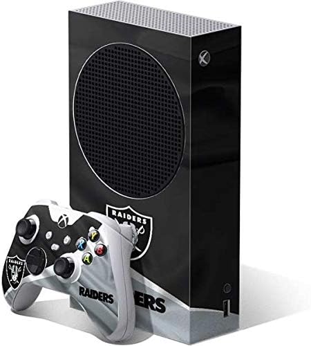 Skinit Decal Gaming Skin Compatible with Xbox Series S Bundle - Officially Licensed NFL Las Vegas Raiders Design