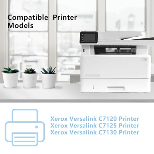 Image of High Yield C7120 006R01824 Black Toner Cartridge Compatible for Xerox VersaLink C7120 C7125 C7130 Printer