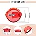 6 Pieces 30 Oz Tumbler Lids Replacement Lids Spill-proof Splash Resistant Lids Covers Plastic Splash Covers for Tumblers Cups Travel Mug Lid Spill Proof Replacement Lid Fits for 30 Oz 6 Colors