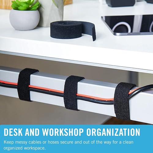Velcro Brand VEL-30767-AMS Narrow Straps 3/4 In X 30 Ft Roll | Cut To Length Reusable Self-Gripping Tape thumb #2